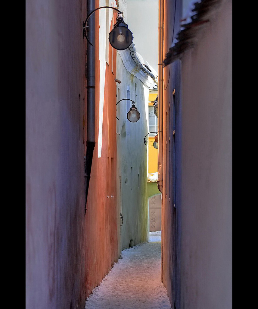 • The narrowest street in Romania by <strong>Sorinmountains</strong> •